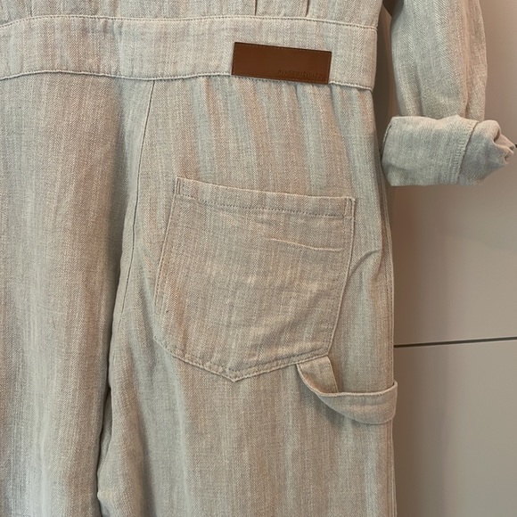 Rivet Utility “Bigwig” jumpsuit, linen, Size Small - Picture 10 of 11